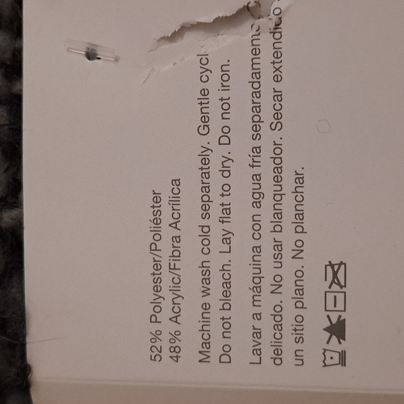 🖤 NWT 🖤 Time and Tru Ruana, black and grey - Picture 5 of 6